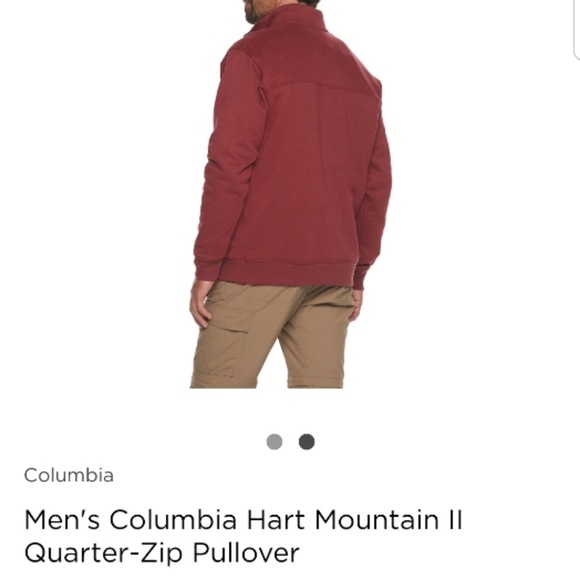 Columbia Men's Hard Mountain II Quarter-Zip size L - Picture 2 of 8